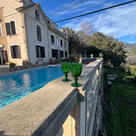 Bastia, Ds De Caractere Avec Piscine, Jacuzzi Et Vue Апартаменты